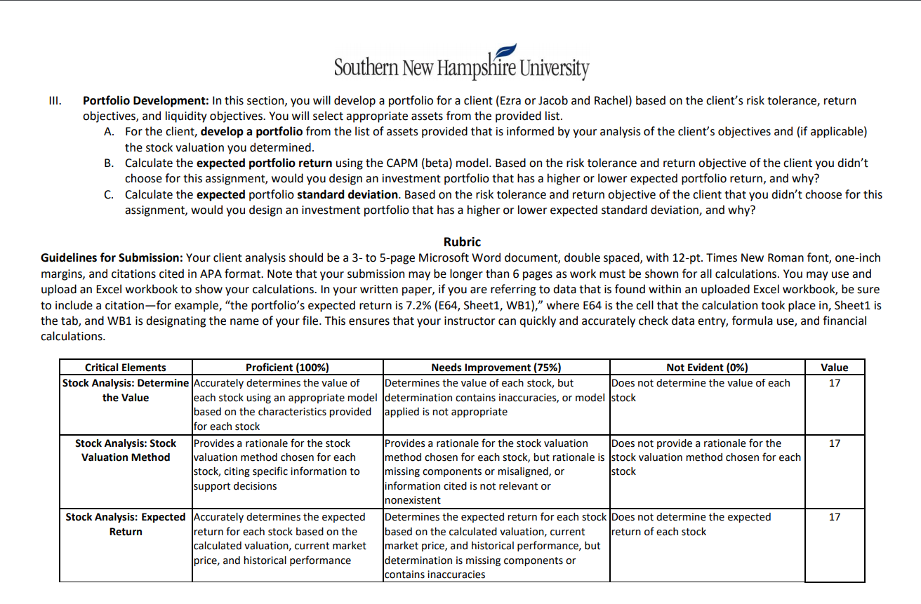 trouble with some of the calculations so nothing else is making sense.