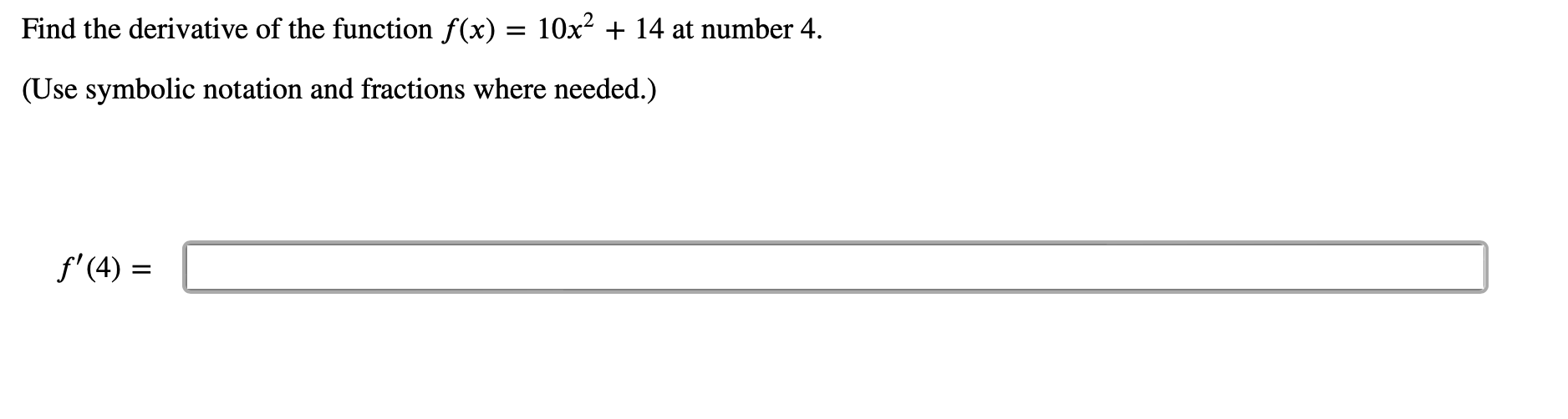 ALL the true statements about a tangent line. D The slope of