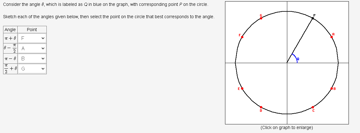 Consider the angle 8, which is labeled as @ in blue