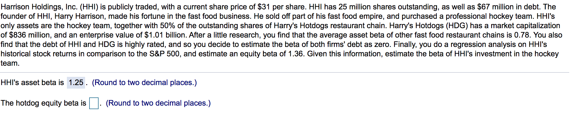  I am having trouble solving part b of this problem... Harrison