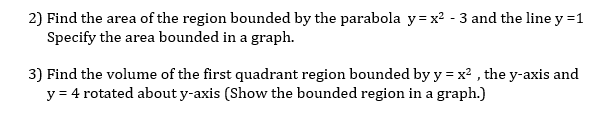 better if you can explain it. 2] Find the area of the
