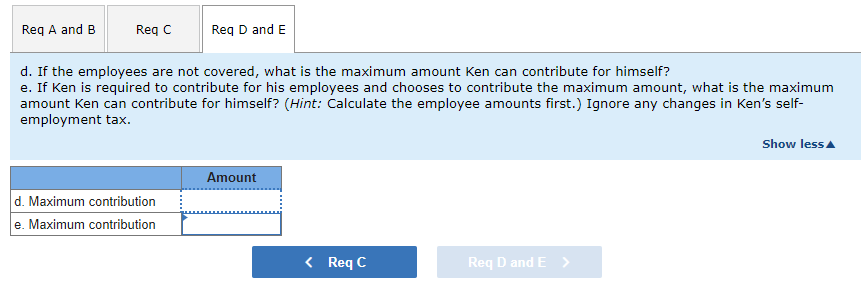  Ken is a self-employed architect in a small firm with four