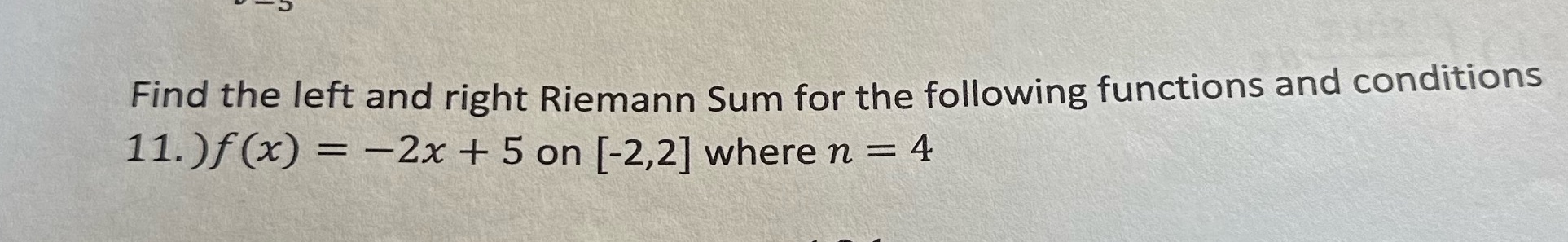  Please help me solve this problemThank you Find the left and