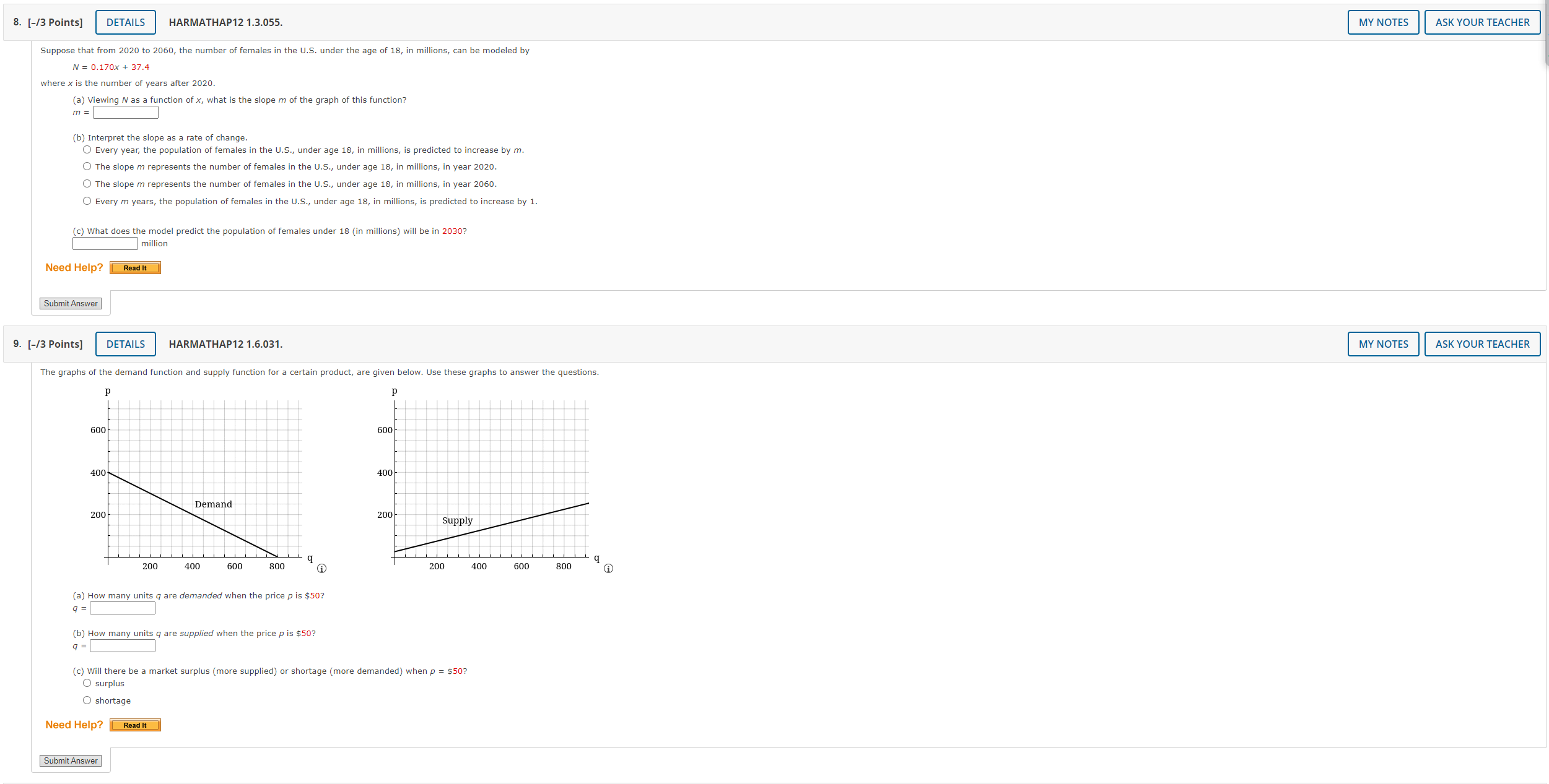 come back to the skipped part. Tutorial Exercise Write the equation of