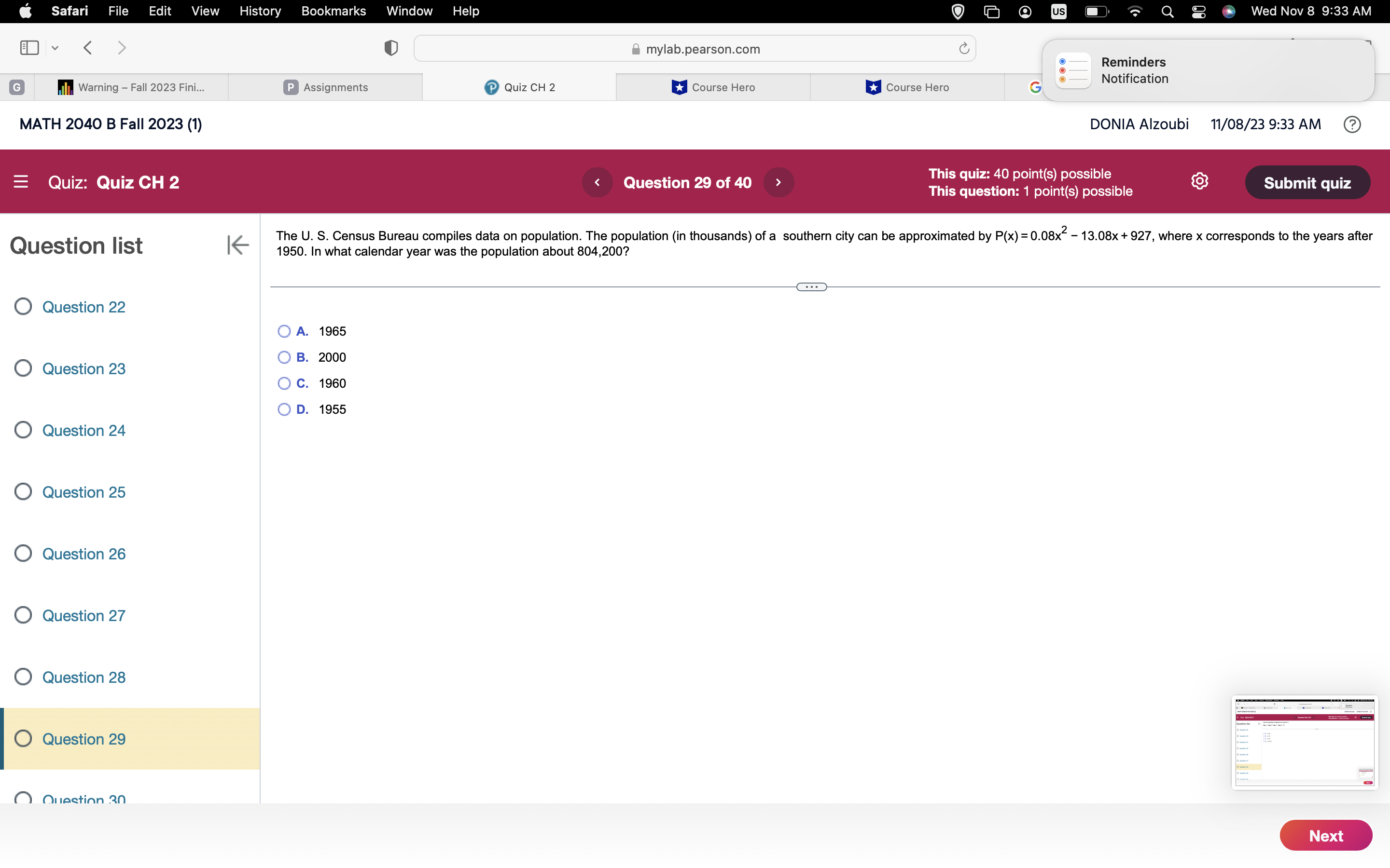 higher year if not exact [Hint: Question list l6 A=P,, we] 0