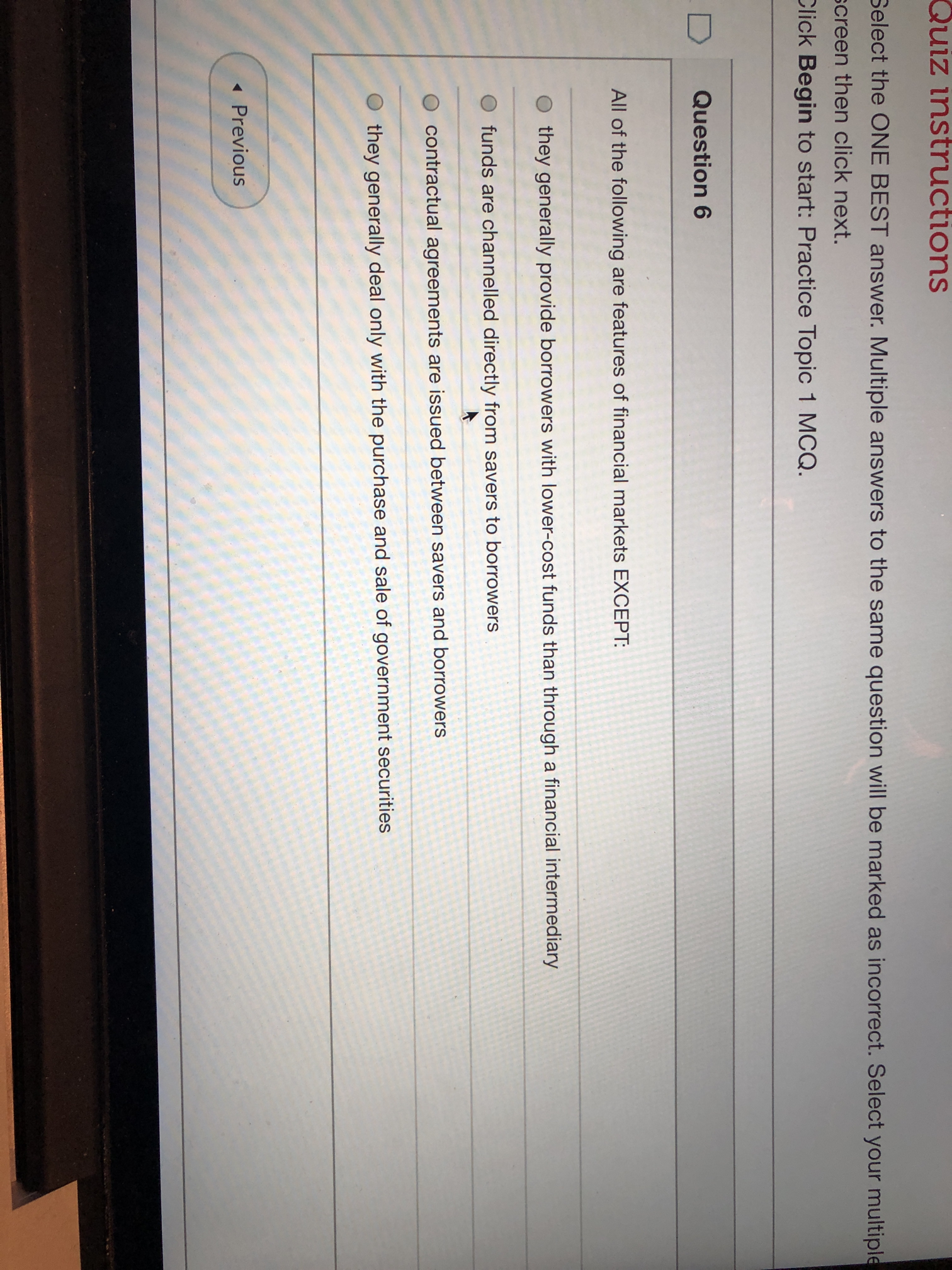 same question will be marked as incorrect. Select your multiple screen then