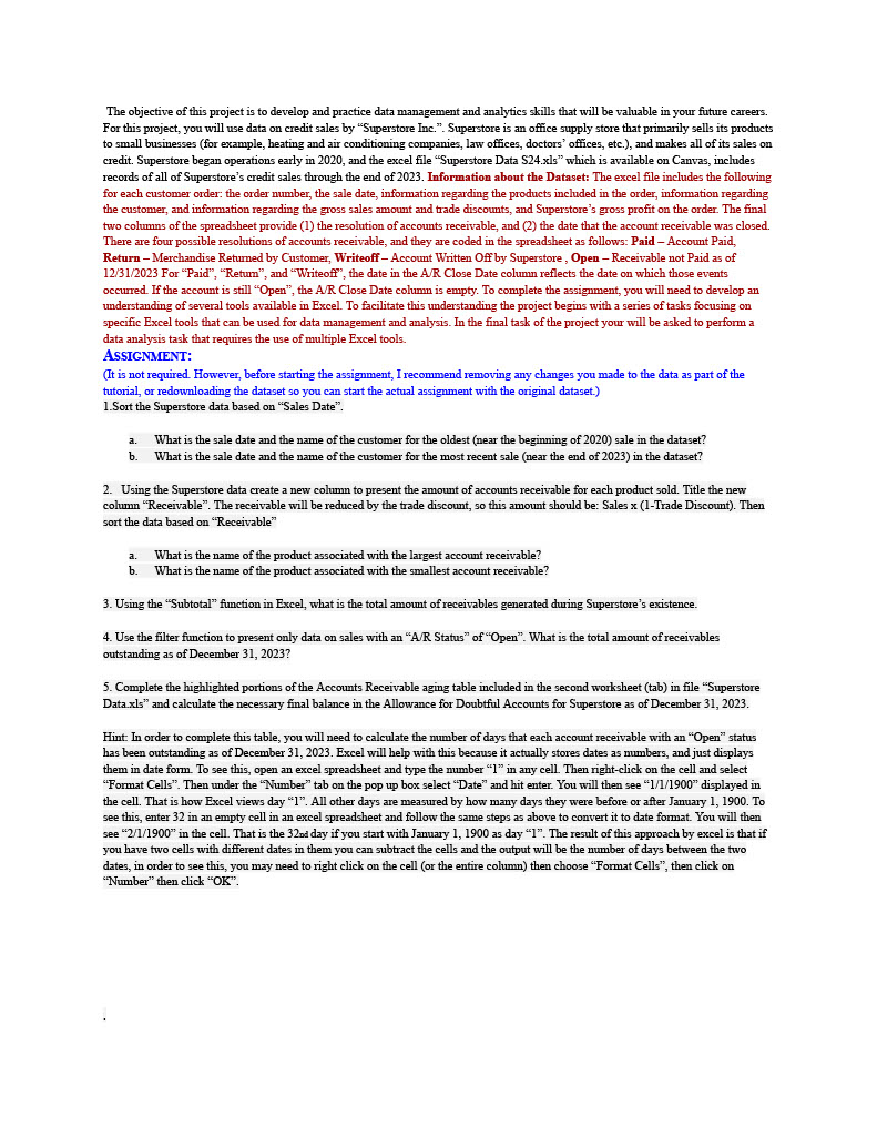  The objective of this project is to develop and practice data