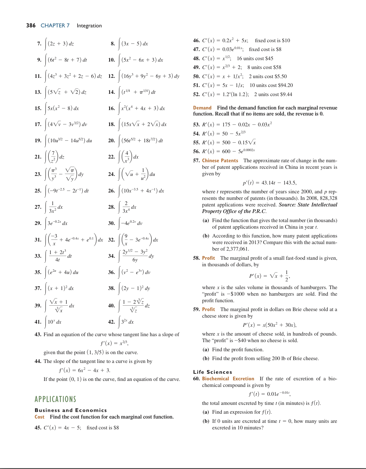 n+ + c. 2. How is the antiderivative of a function related