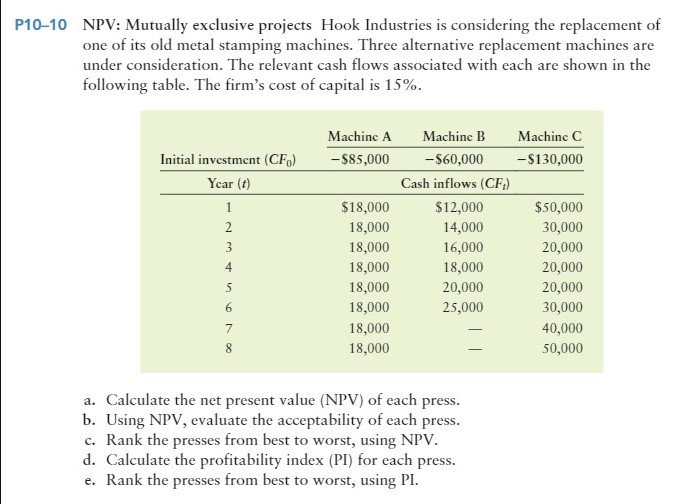  Hello, can you please help me calculate these in excel? P10-10