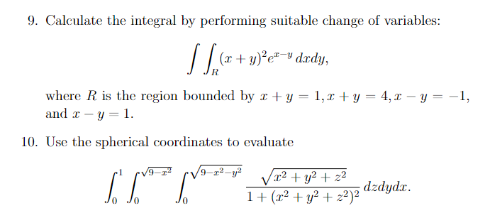 A (x2 + 7/2)2 daxdy, where A is determined by the conditions