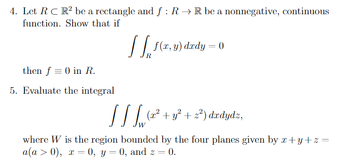 evaluate sin(x ) daxdy. 3. Find the integral through change the order