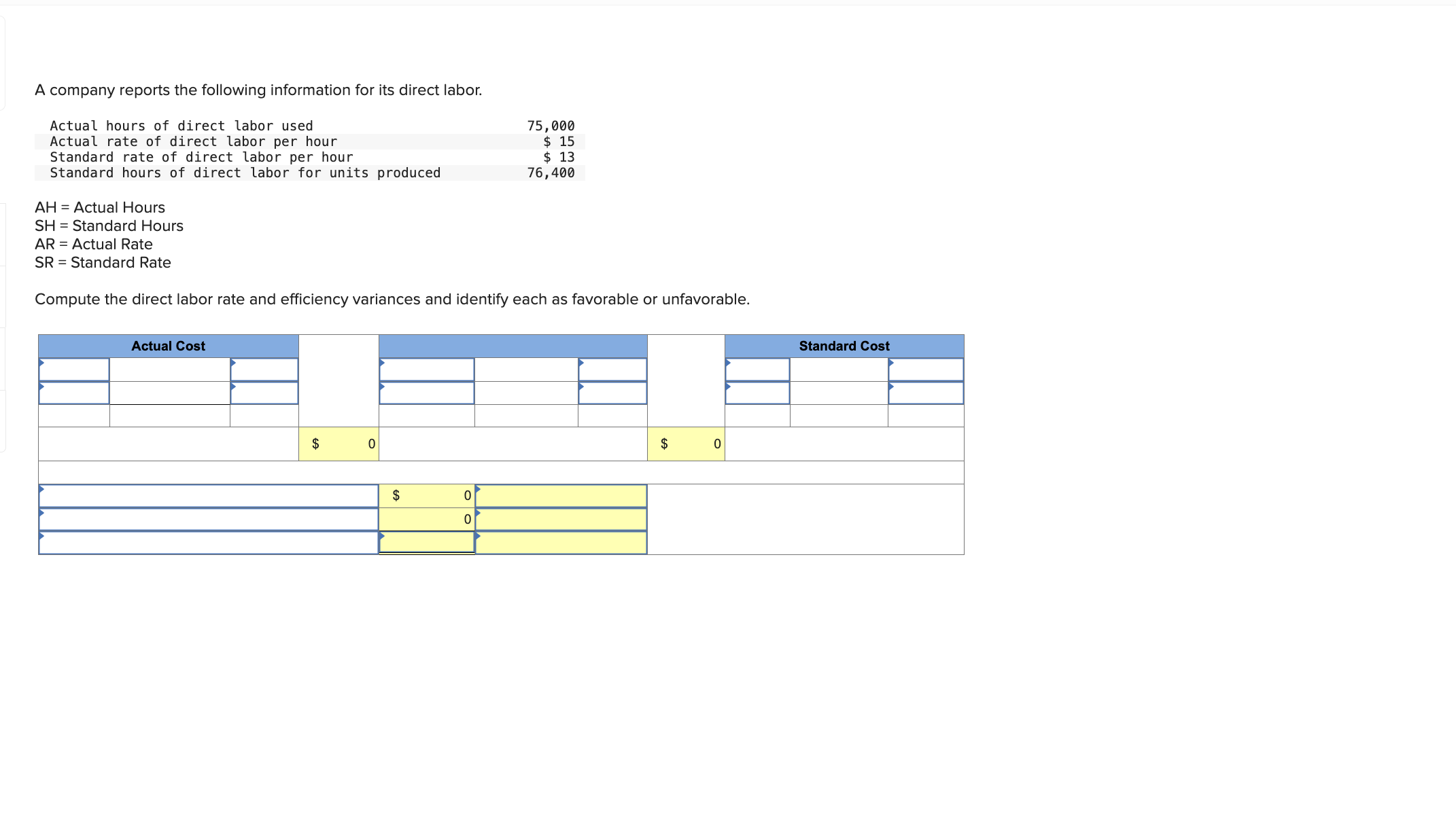 PLEASE REPOND IN THE SAME FORMAT A TABLE LIKE THE ONE