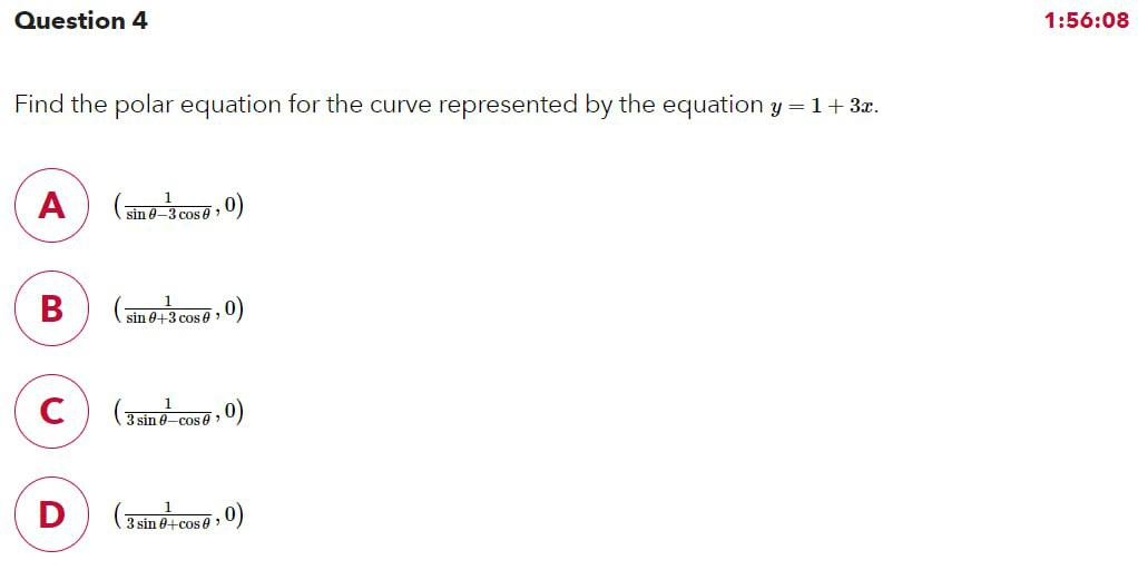 neither conditionally nor absolutely. The series diverges. @6906) Question 11 1:53:37 The