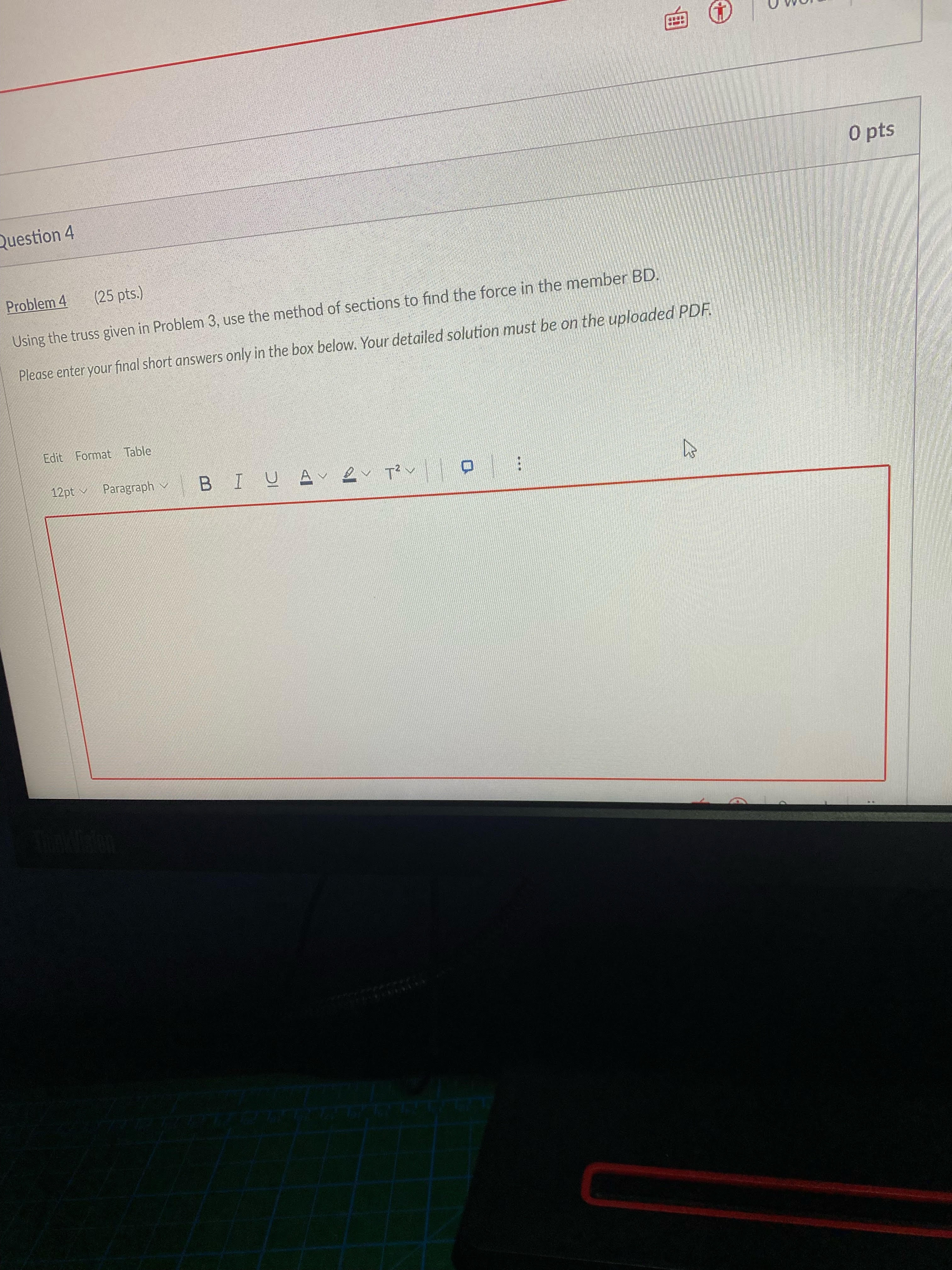ft. Please enter your final short answers only in the box below.
