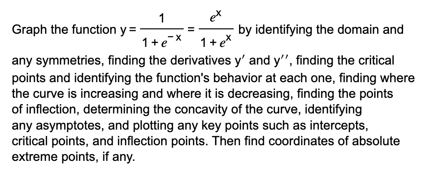  et Graph the function y = - by identifying the domain