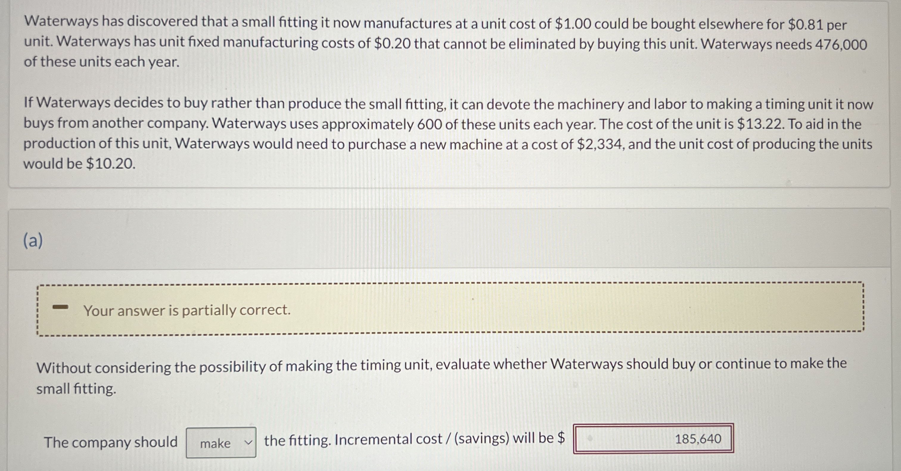 Waterways has discovered that a small fitting it now manufactures at a