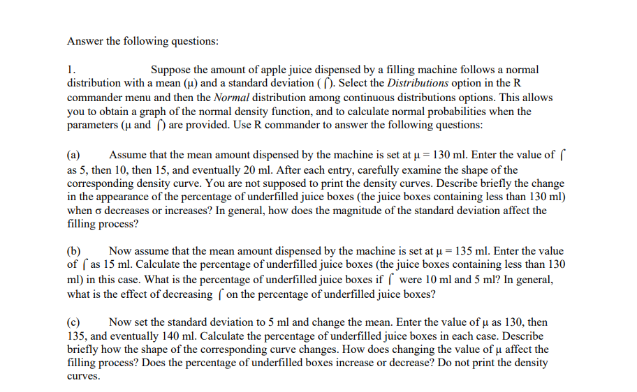 explore important properties of the sampling distribution of a sample mean in