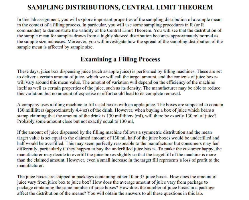 sampling procedures in R {or R commander} to demonstrate the validity of