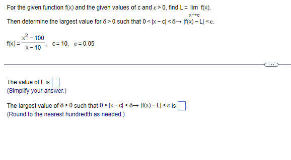 L= + b, c=5, e=k>0 For what open interval does the inequality
