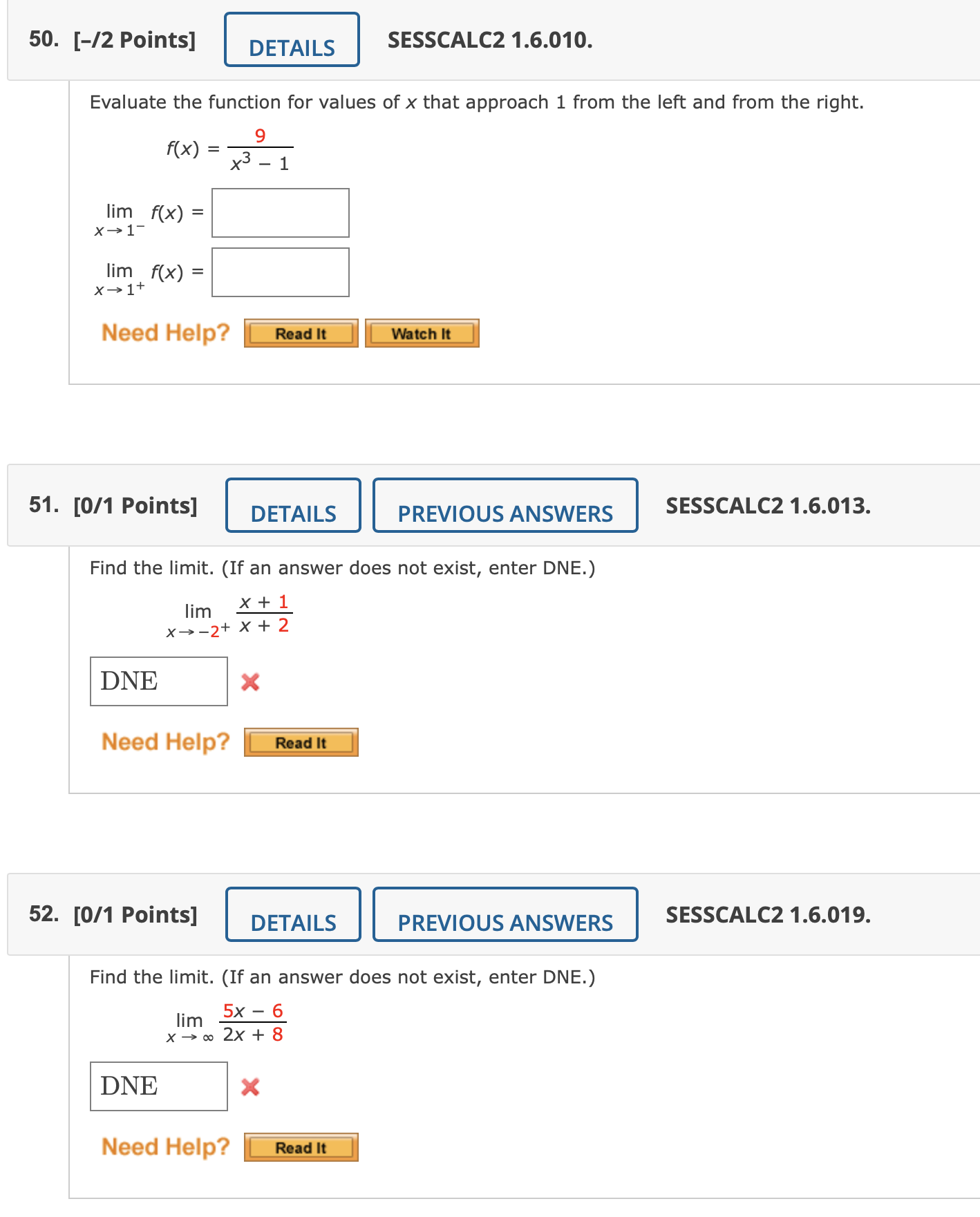 = , and f(2) = Since - 1 00 (b ) lim