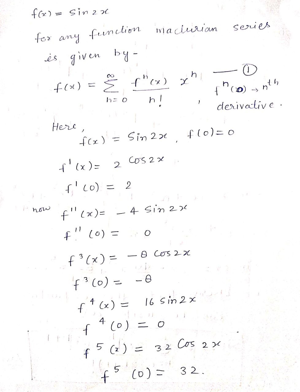 f" (x ) X h h = 0 (0) - nith n