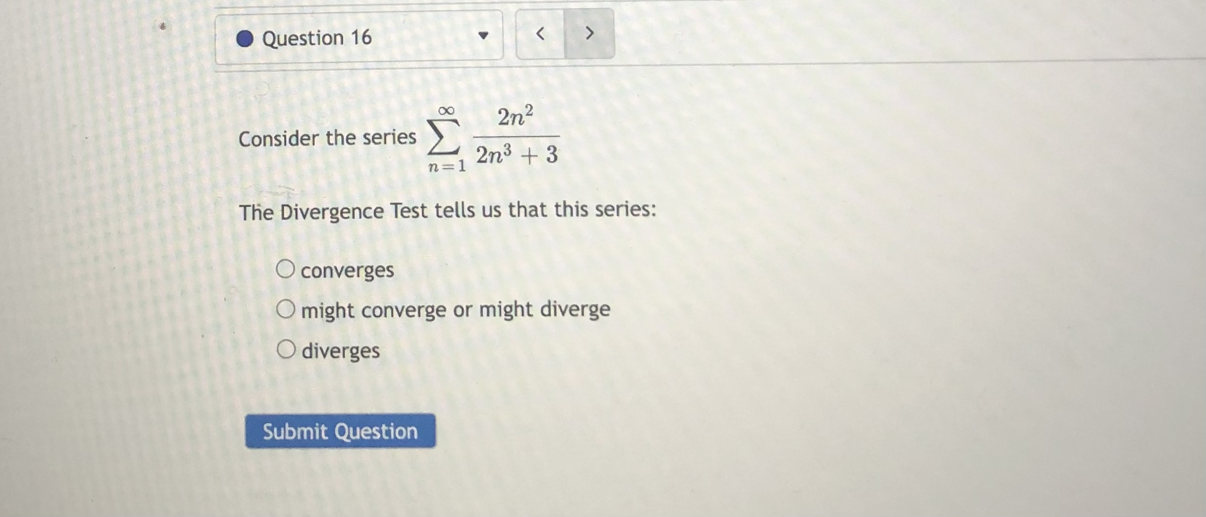 below for convergence using the Ratio Test. ( - 1)272+1 n= 0