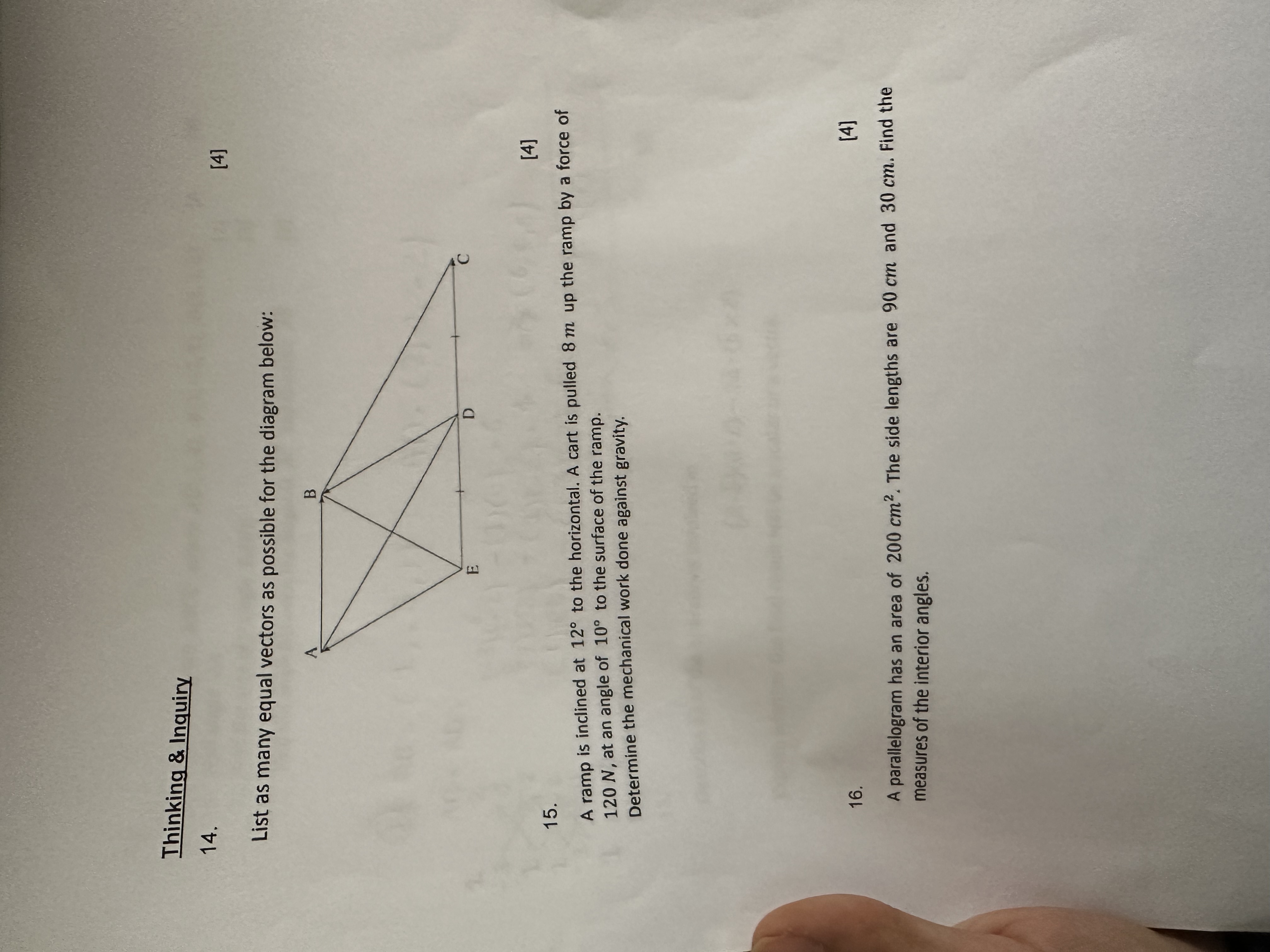 1 . j= 0 b. ix j = k c. ixi =