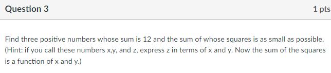 (Hint: if ~.rou {alt these numbers x3. and z. express 2 in