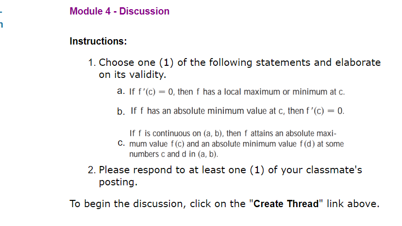 the following statements and elaborate on its validity. If f and g