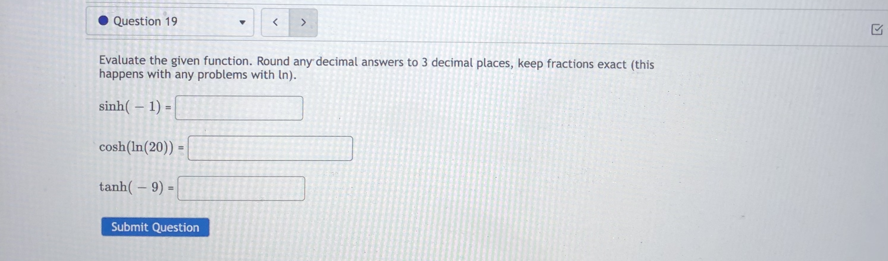 the following statement is an identity. tanh (x) + sech (x) =