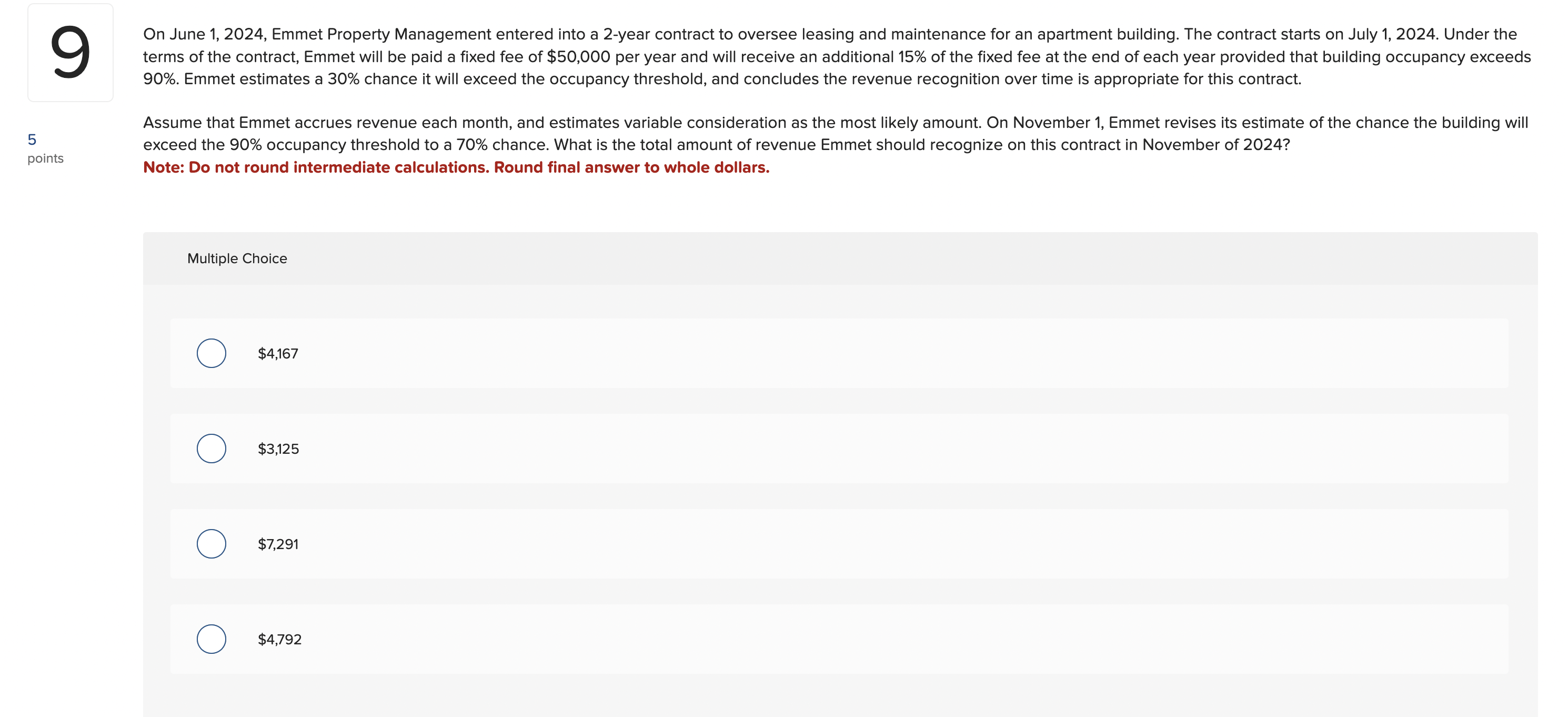 On June 1,2024, Emmet Property Management entered into a 2-year contract