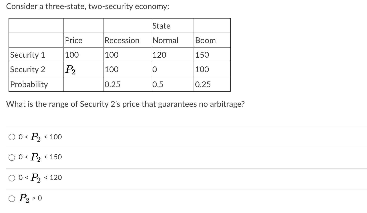 Part II: Multiple ChoiceEach question is worth 4pt.Some questions may have