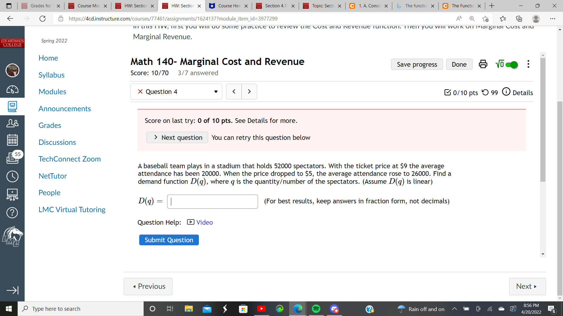 MSL you Will do SUTTle practice to TeVIEW THE CUSt and Revenue