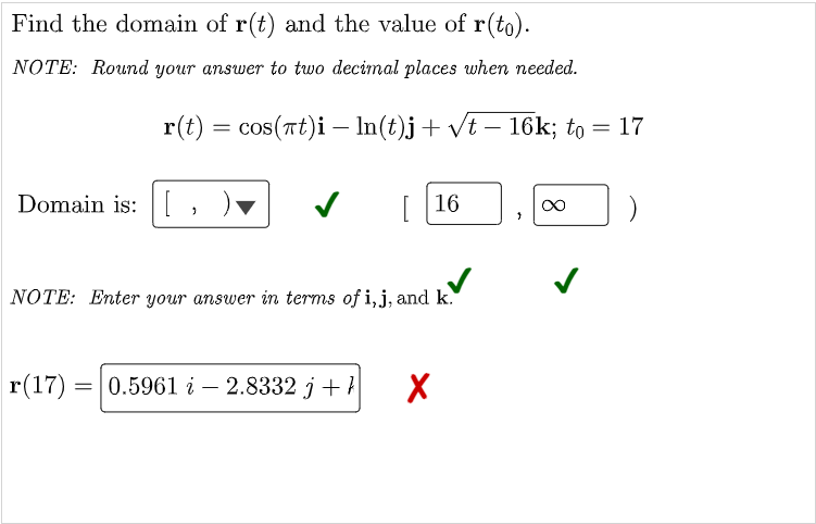 tilldtFind the domain of r05) and the value of rag). NOTE.- Round