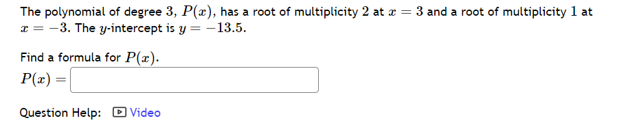 at x = 0 and x = -4. It goes through the
