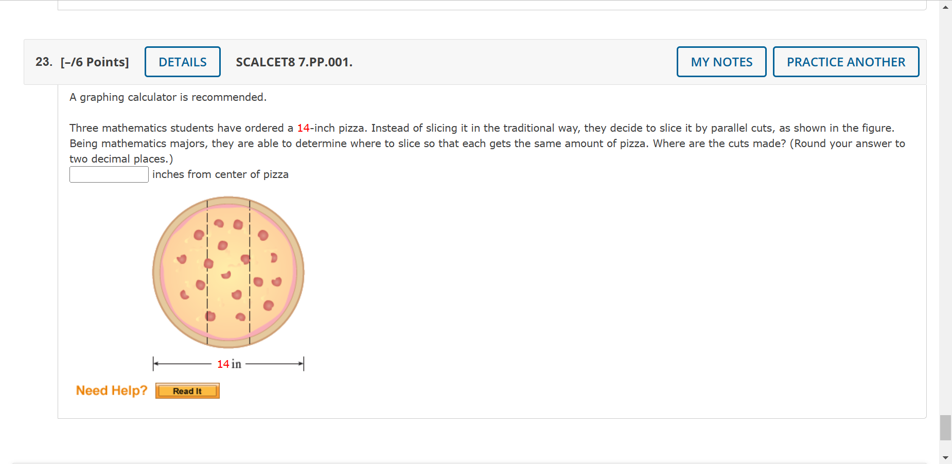 six decimal places.) (" 9V In ( x ) dx , n