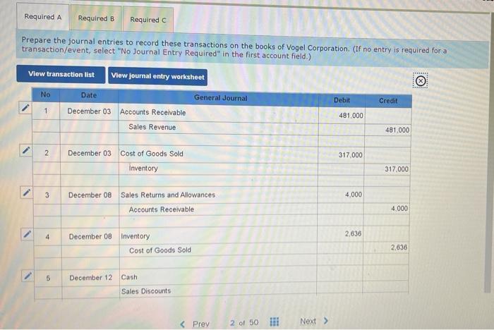 Corporation and Hatcher Corporation, entered into the following inventory transactions during December