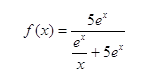 Determine algebraically whether or not the following function has horizontal and/or