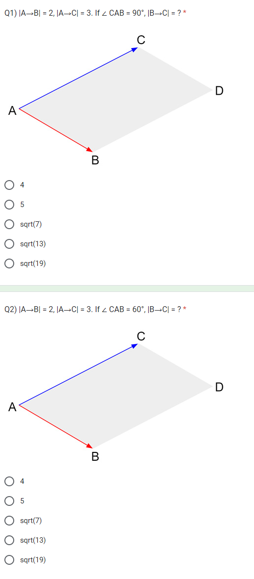 km. then [North] fort-l km. Therefore, your overall displacement [vector] is... Q