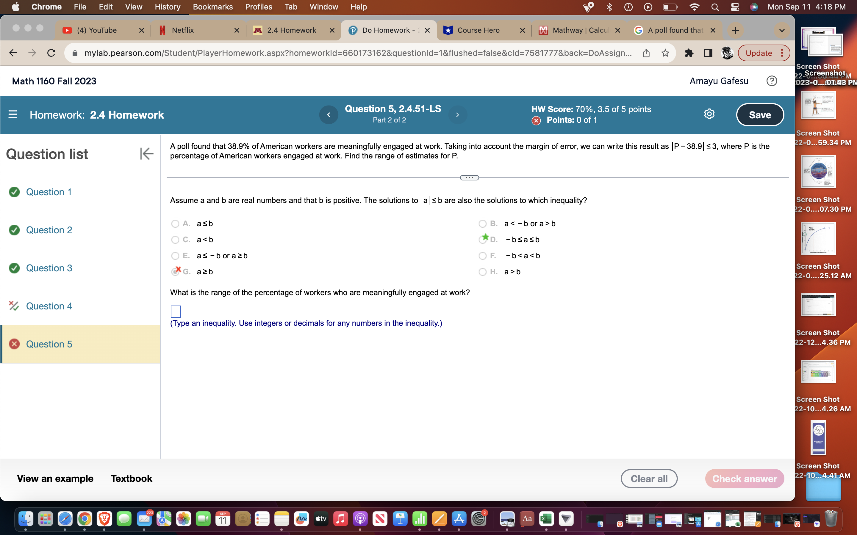  Chrome File Edit View History Bookmarks Profiles Tab Window Help Q