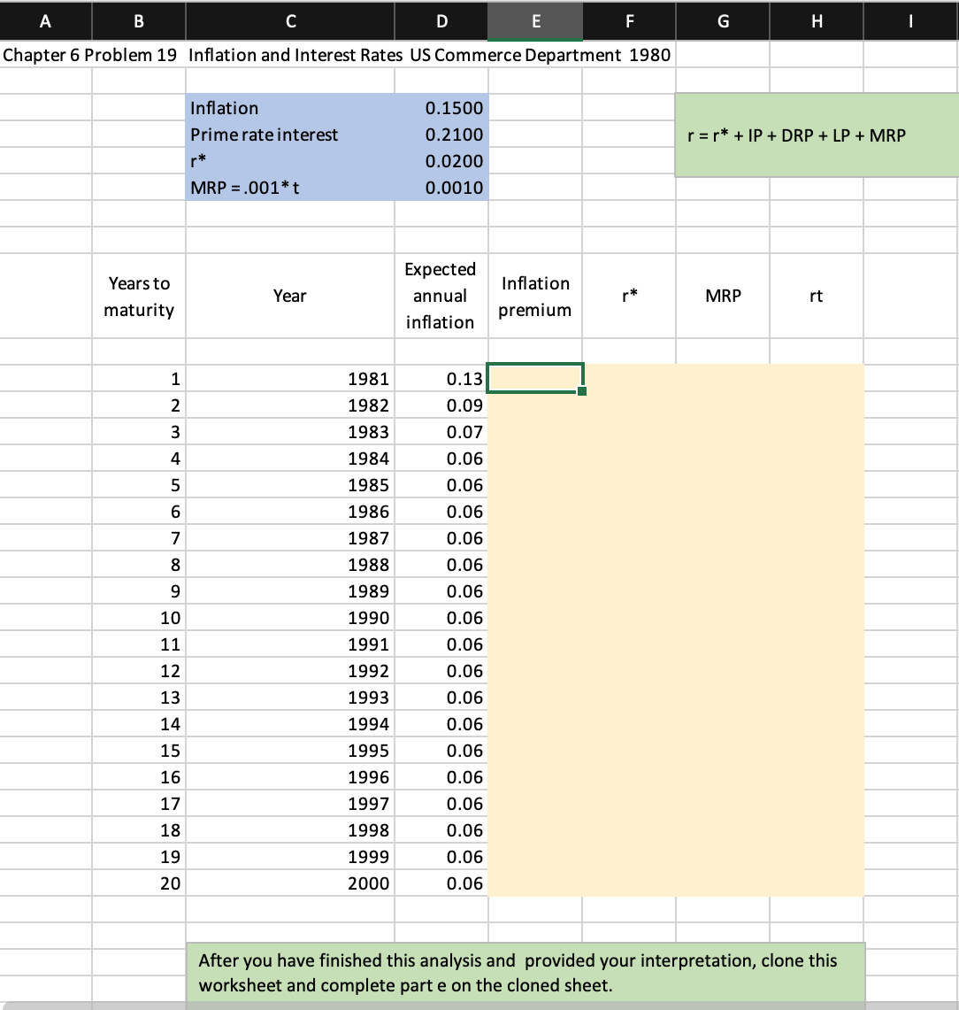 we need to use, but I'm not sure what formulas I need