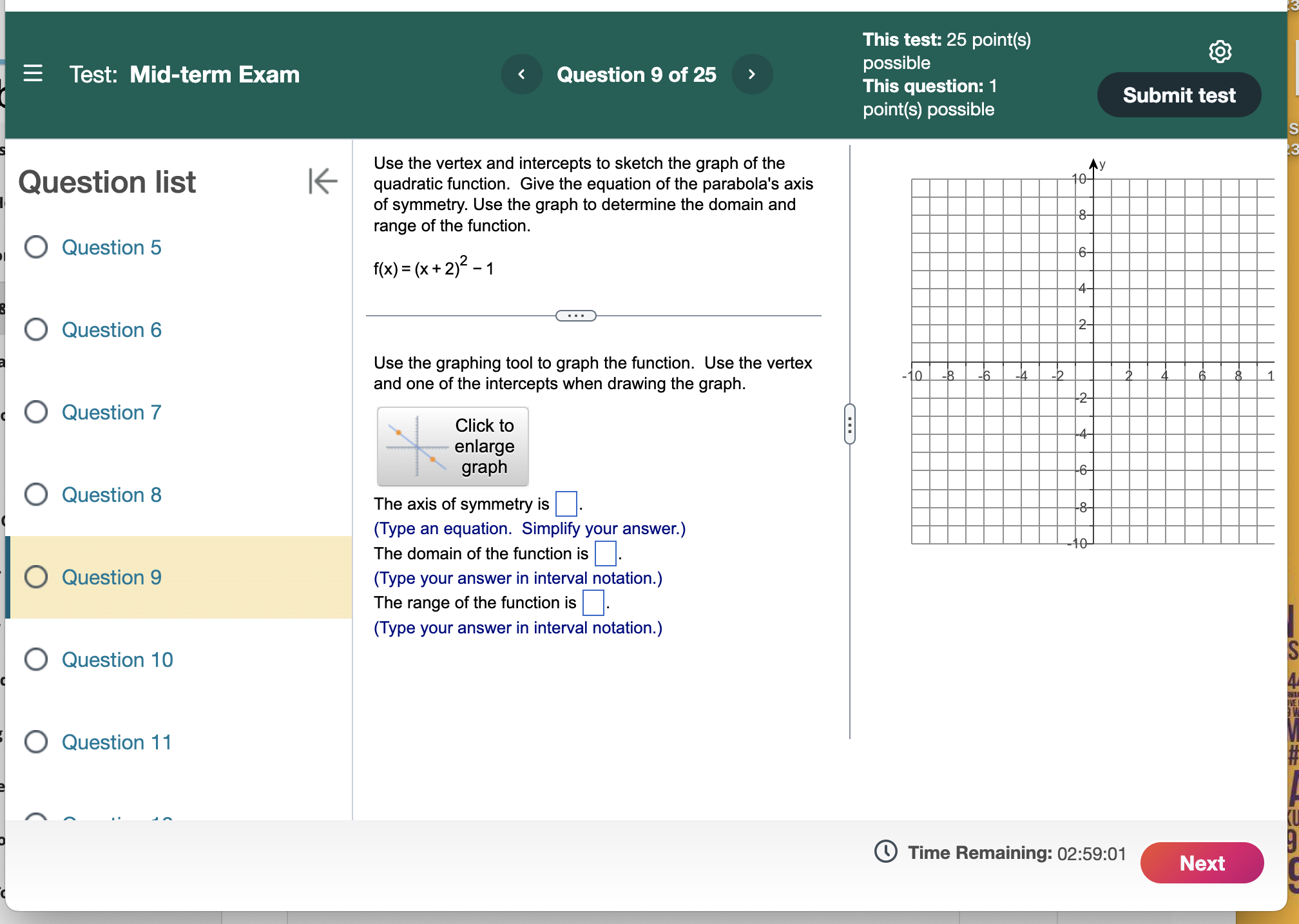 line in slope-intercept form. (Simplify your answer. Use integers or fractions for