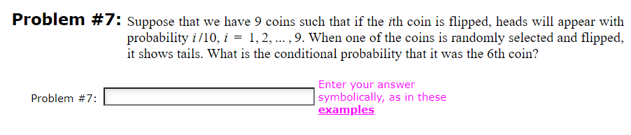 G) = - 14 . Find P(E U F U G). Enter