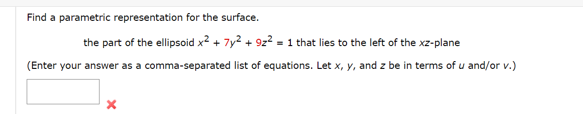 through the point (0, 1, 7) and contains the vectors (3, 1,