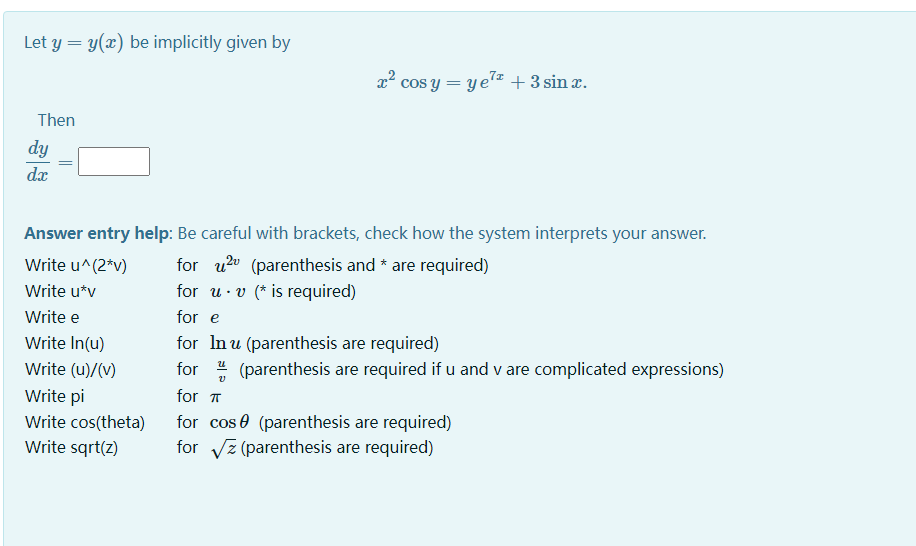 |n(u} Write (uyw) Write pi Write costheta} Write sqrt(z} for for for