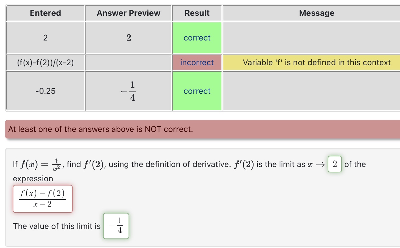  What else would it be? l Entered Answer Preview Result Message