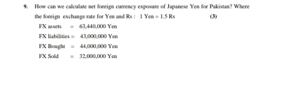 answer the question below in attachment 9. How can we calculate