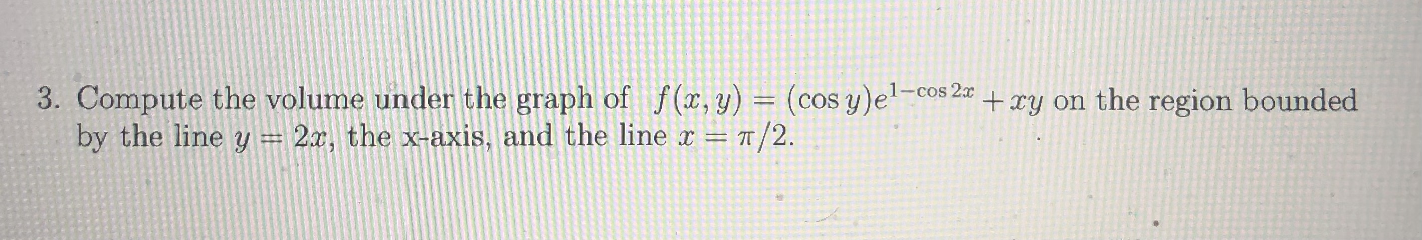  calculs 3Note: please write down the Answer by hand on paper