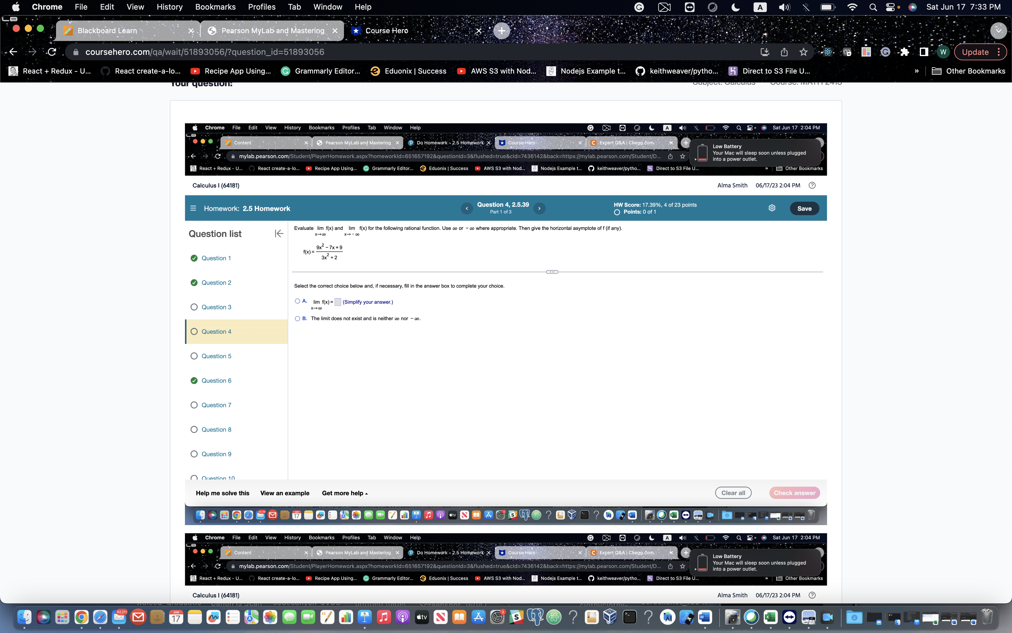 Chrome File Edit View History Bookmarks Profiles Tab Window Help G