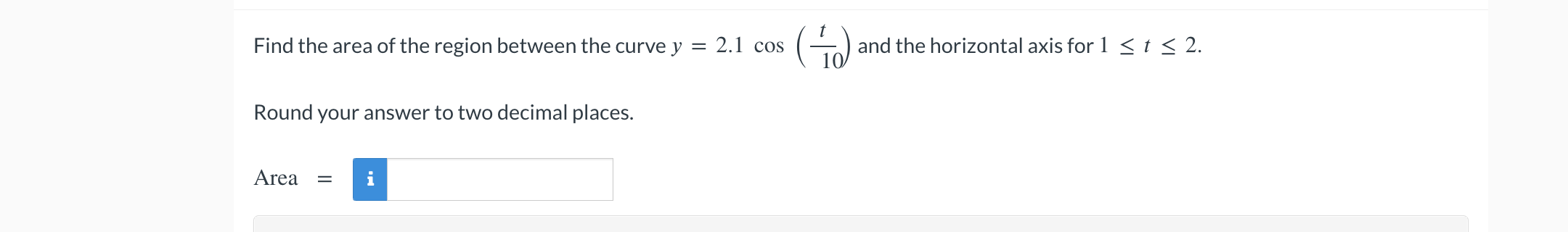 y = 4 In x and the horizontal axis for 1 S